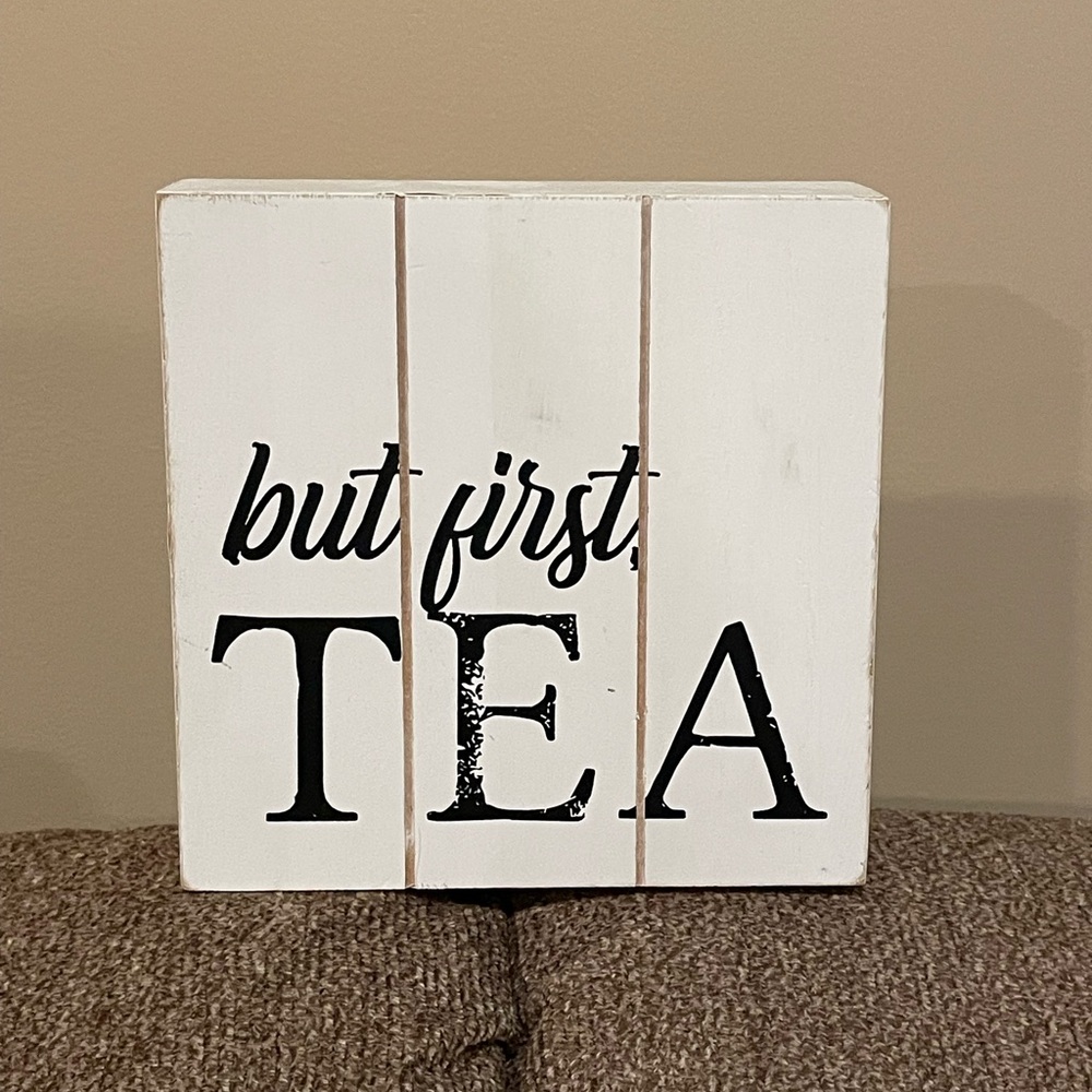 Wood sign